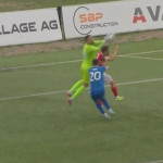 Momenti kur portieri i Malishevës përplaset me Bilallin