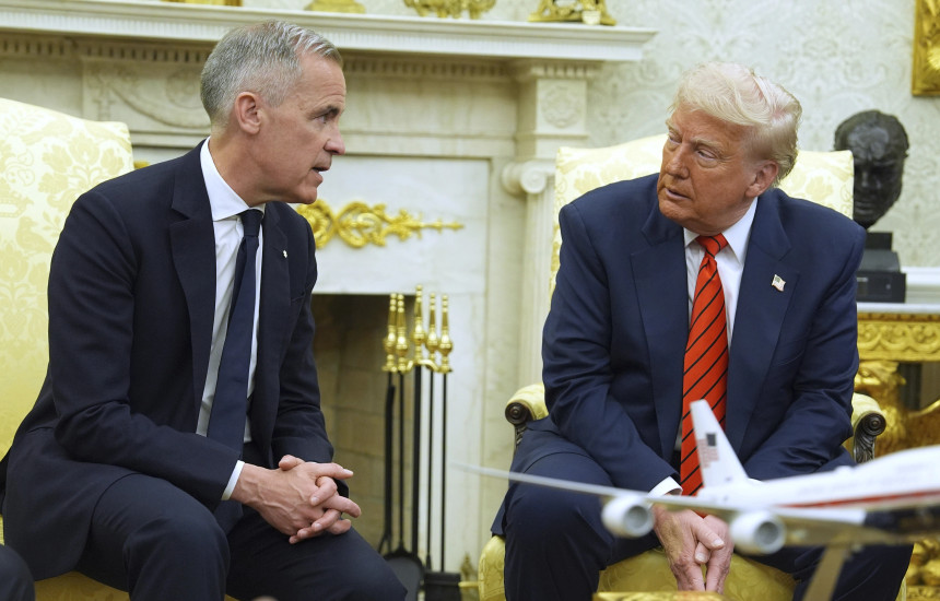 Mark Carney dhe Donald Trump