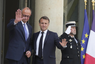 Friedrich Merz dhe Emmanuel Macron