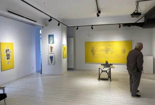Në ekspozitën “Toka”, Eshref Qahili,