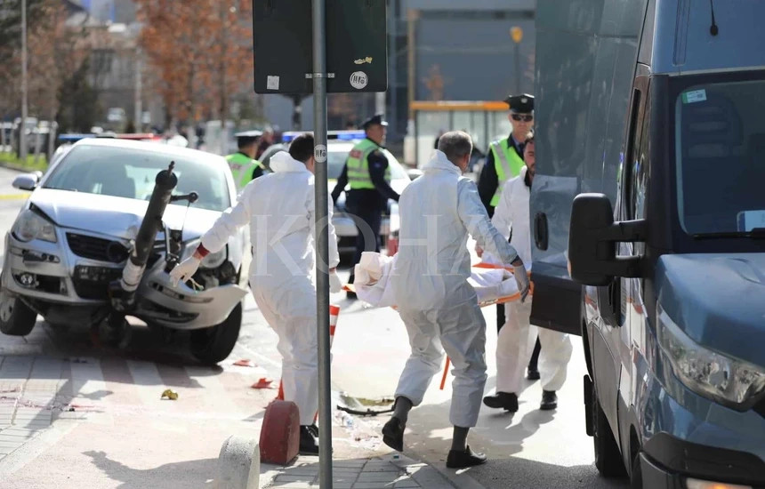 Pamje nga aksidenti më 26 shkurt të vitit të kaluar