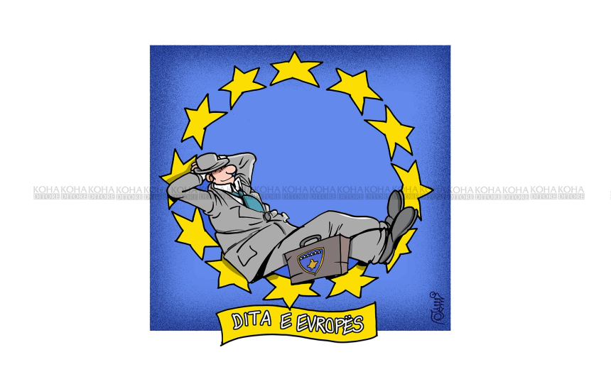Dita e Evropës - karikatura