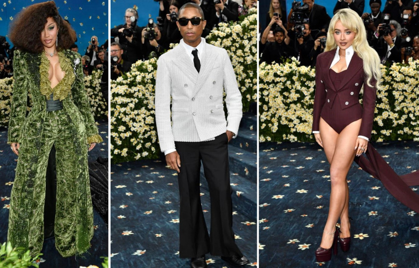 Cardi B, Pharell Williams dhe Sabrina Carpenter