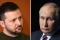 Volodymyr Zelensky dhe Vladimir Putin