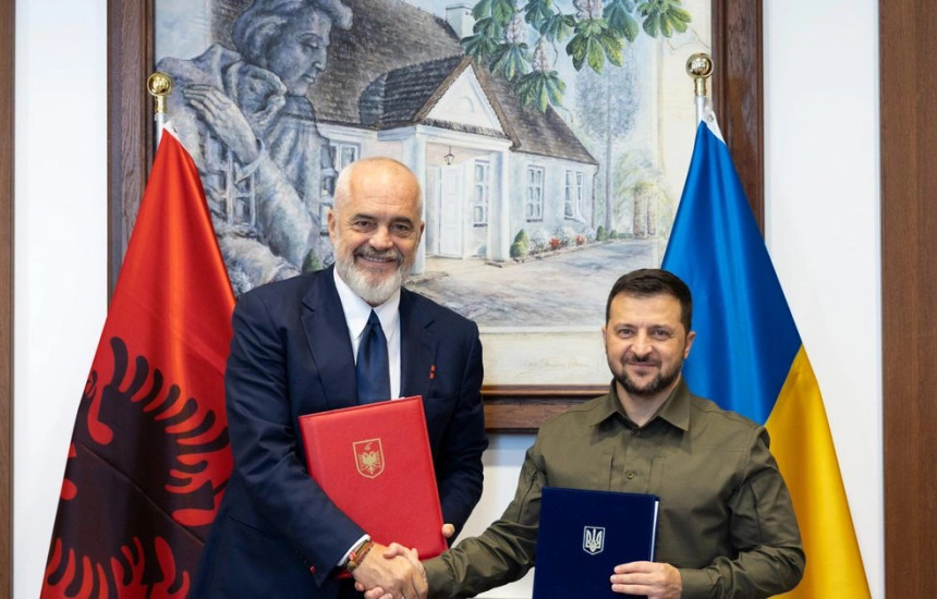 Edi Rama & Vlodymyr Zelensky