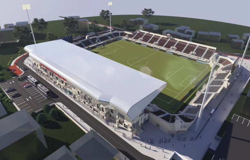Sipas projektit të ri, stadiumi i Gjilanit do të jetë i mbuluar