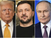 Donald Trump, Volodymyr Zelensky, Vladimir Putin