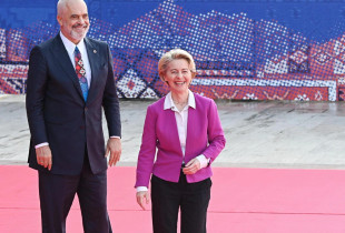 Ursula von der Leyen dhe Edi Rama