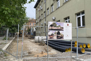 punimet ne rrugen "Qamil Hoxha"