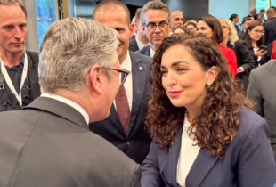 Vjosa OSmani - Keir Starmer
