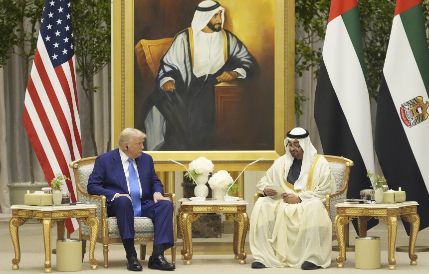 Donald Trump dhe Sheikh Mohammed Bin Zayed Al Nahyan