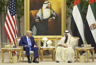 Donald Trump dhe Sheikh Mohammed Bin Zayed Al Nahyan