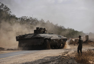 Gaza, tanket izraelite