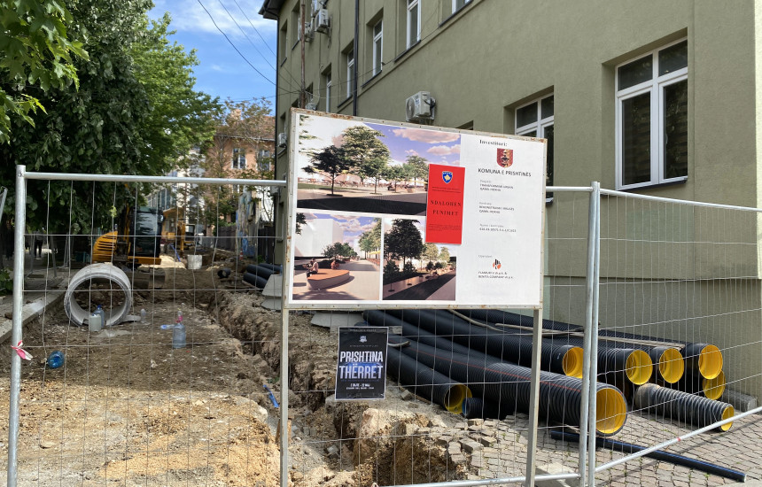 Rruga "Qamil Hoxha" ndalim i punimeve