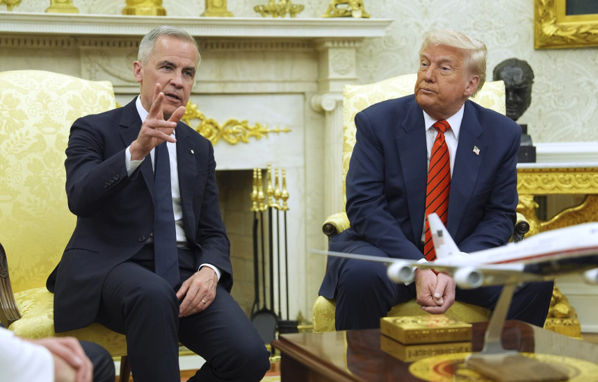 Mark Carney dhe Donald Trump