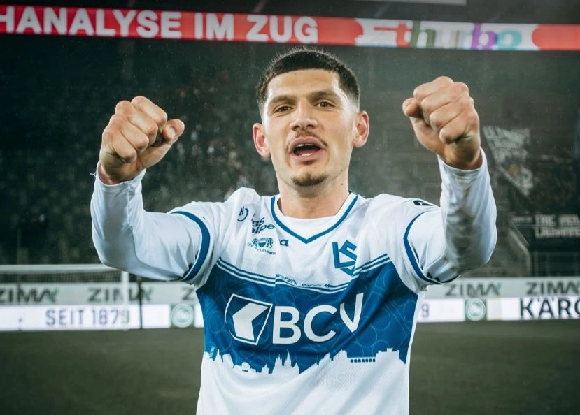 Ajdini asiston në fitoren e thellë të Lausannes