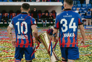 Xherdan Shaqiri dhe Xhaka