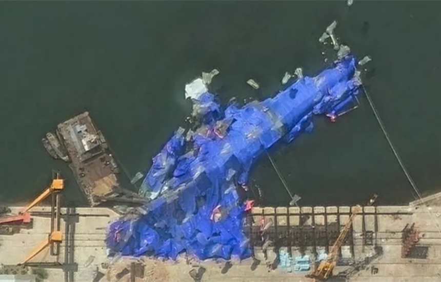 luftanija e demtuar verikoreane