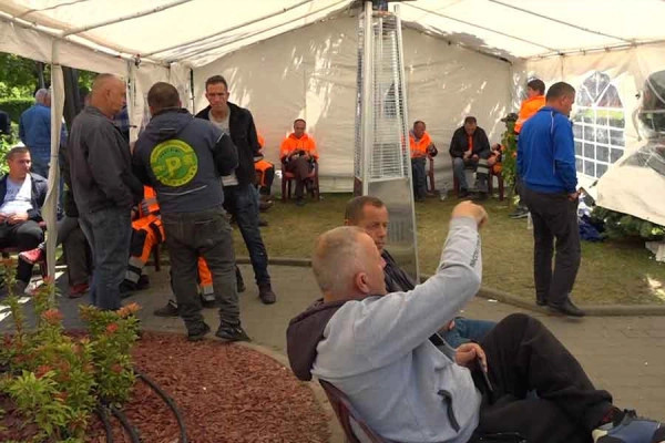 Greva e punetoreve te Pastrimit