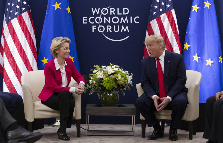 Donald Trump dhe Ursula von der Leyen