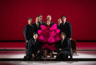 Ana Naqe si Emma Bovary në operën “Bovary” në Teatrin Mbretëror “La Monnaie” në Bruksel (Foto: Pieter Claes)
