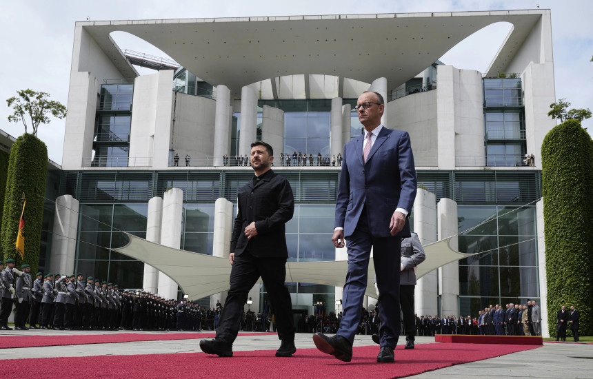 Friedrich Merz dhe Volodymyr Zelensky