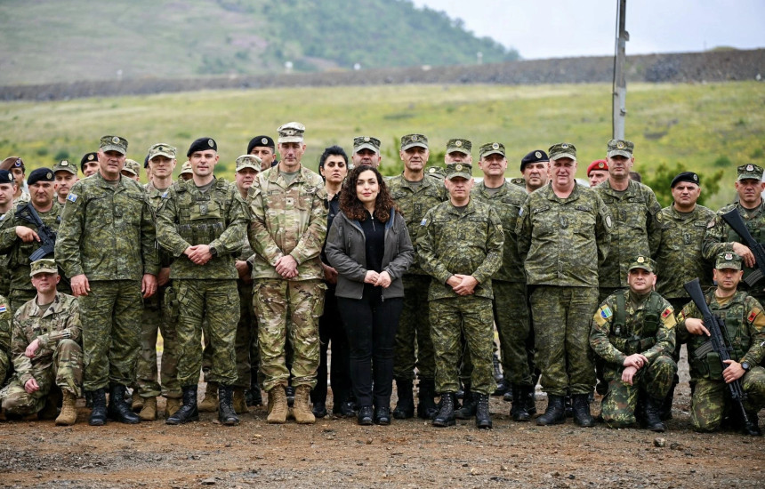 Vjosa Osmani - Defender Europe 25