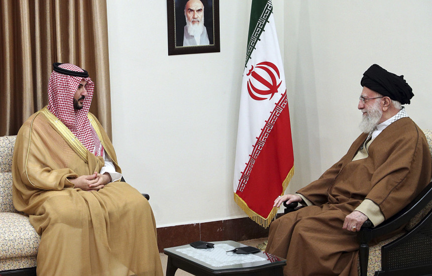 Khalid bin Salman dhe Ayatollah Ali Khamenei