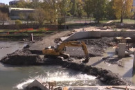 Vërshohen punimet në urën e re që lidh Mitrovicën