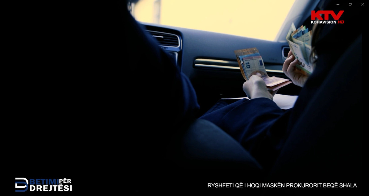 Prokurori i dyshuar për ryshfet Beqë Shala lirohet nga paraburgimi  i caktohet arrest shtëpiak