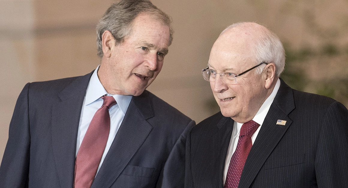 George Bush dhe Dick Cheney
