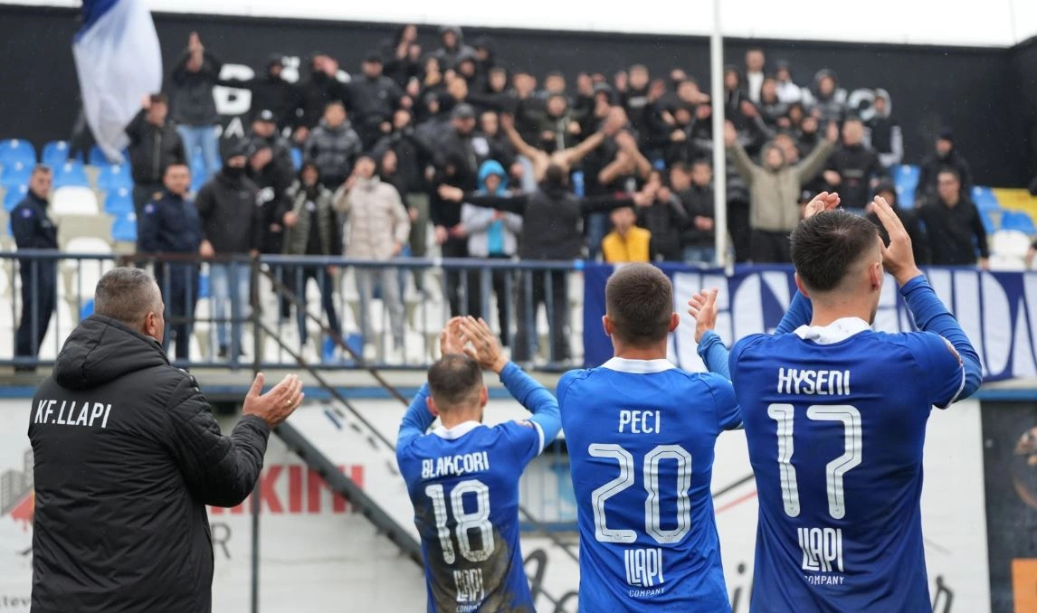 Prishtina e Re merr pikë ndaj Llapit në  Zahir Pajaziti 