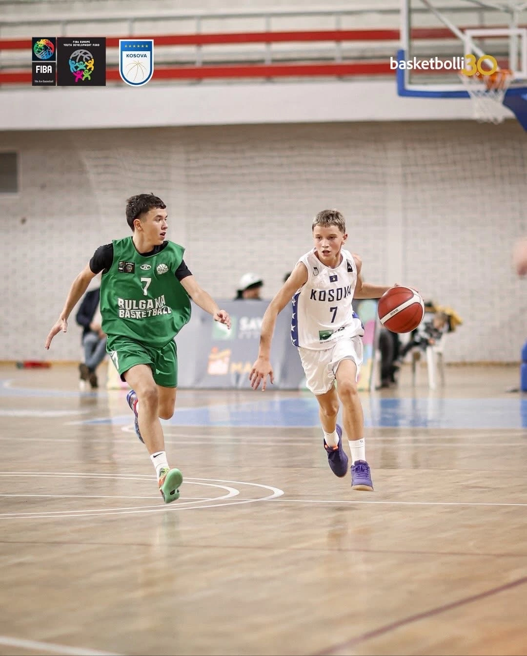 Basketbollistët U14