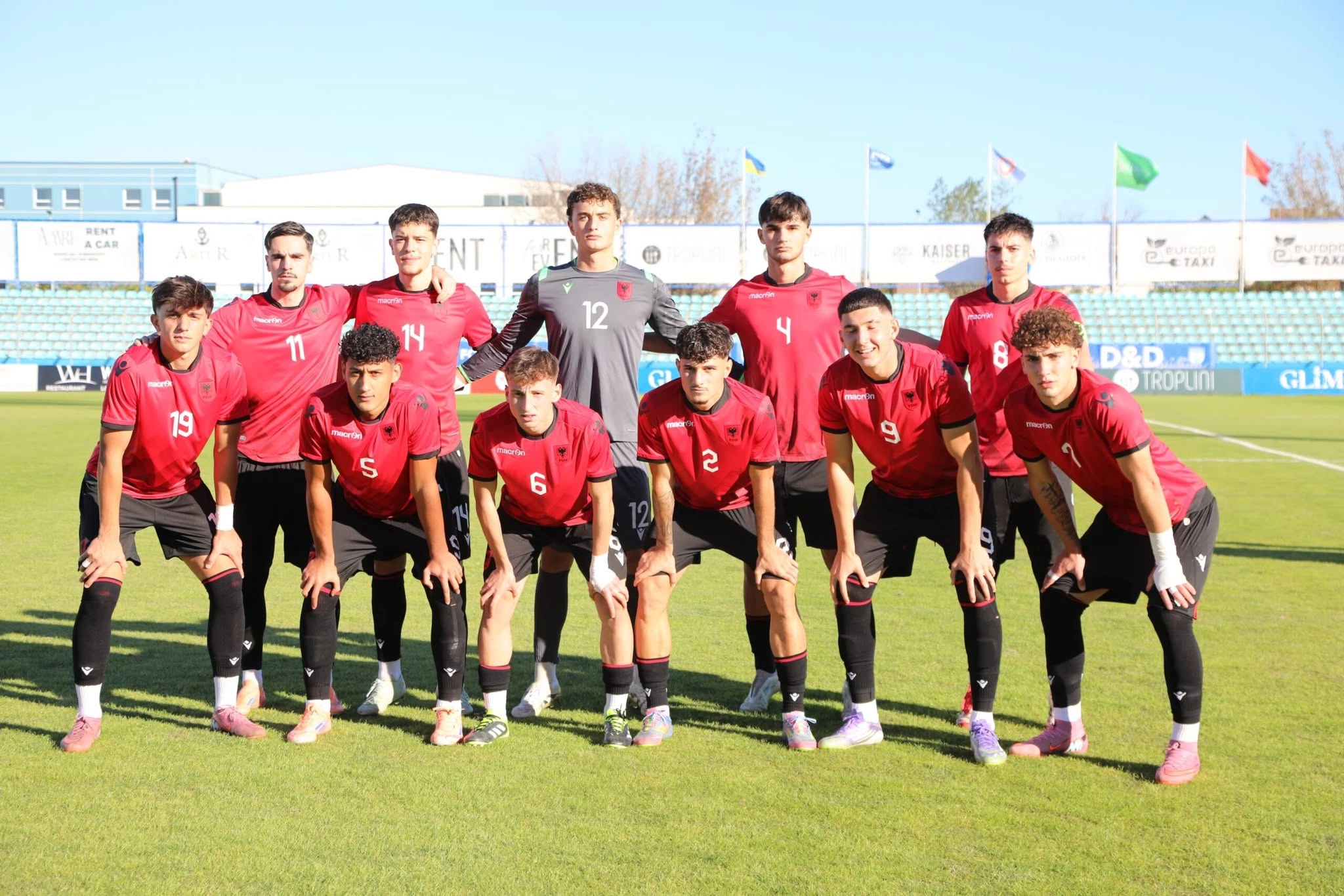 Futbollistët e Shqipërisë U19