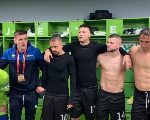 Fjalimi i kapitenit Rrahmani pas suksesit historik