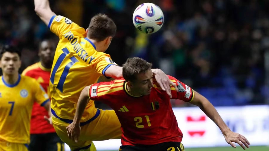 Belgjika ndalet nga Kazakistani