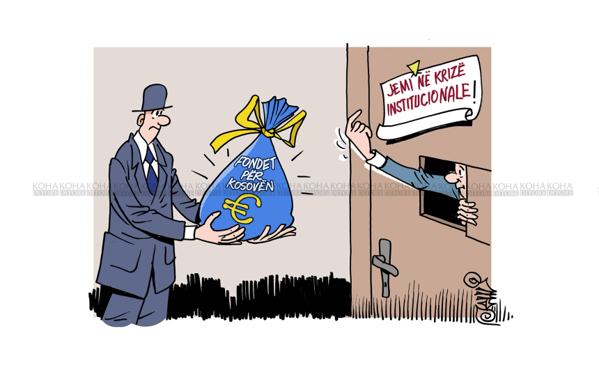 Karikatura e ditës - BE-ja dhe kriza politike kosovare