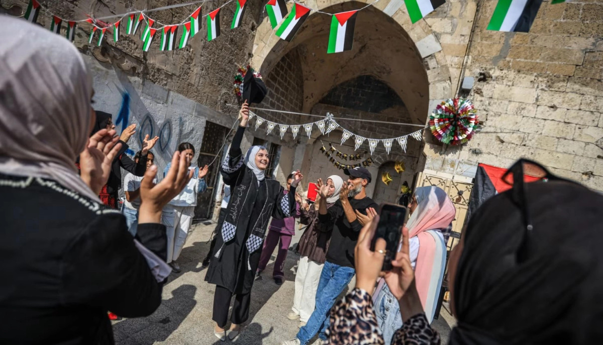 Gjenerata e diplomuar mes rrënojave në Gazë