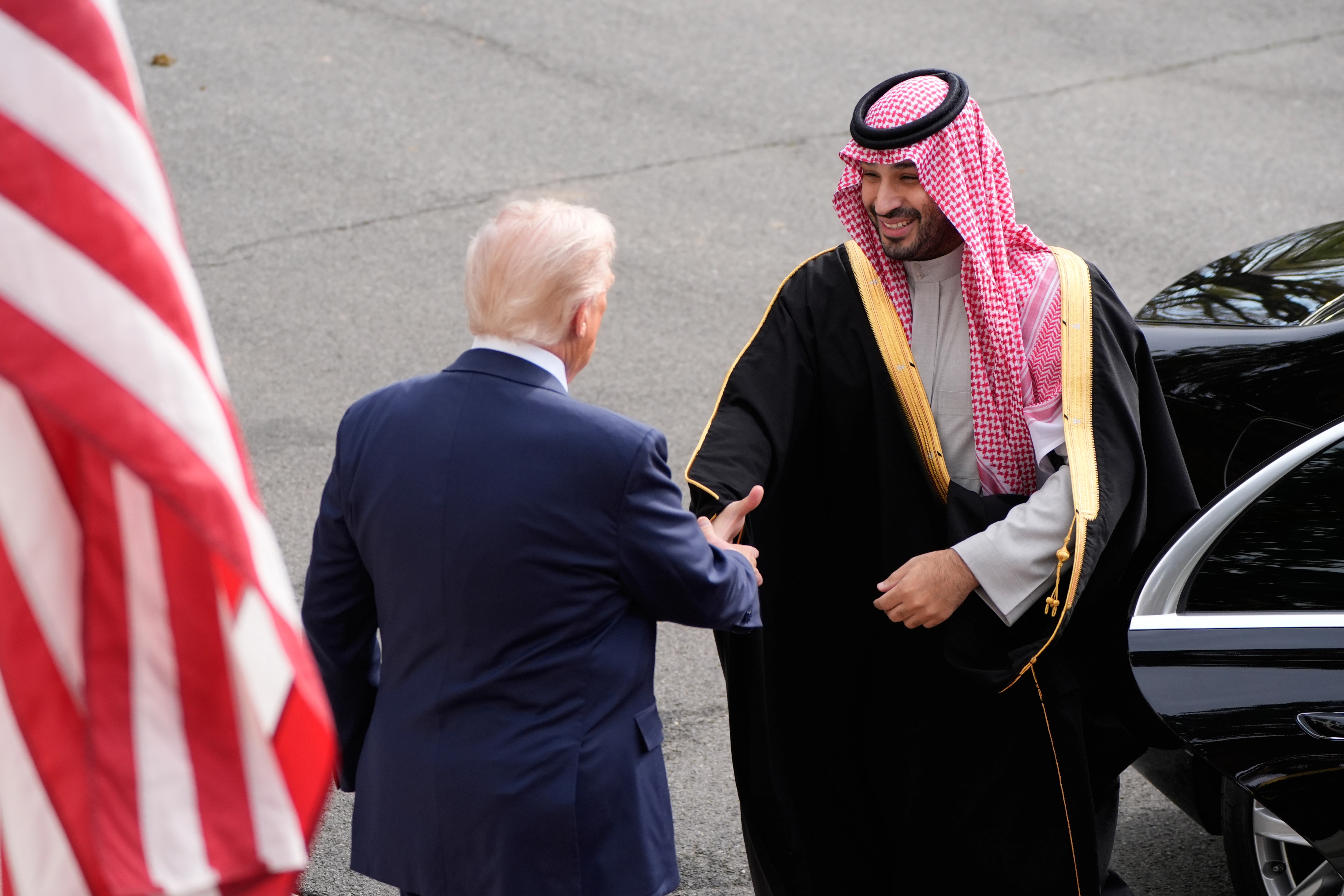 Donald Trump dhe Mohammed bin Salman