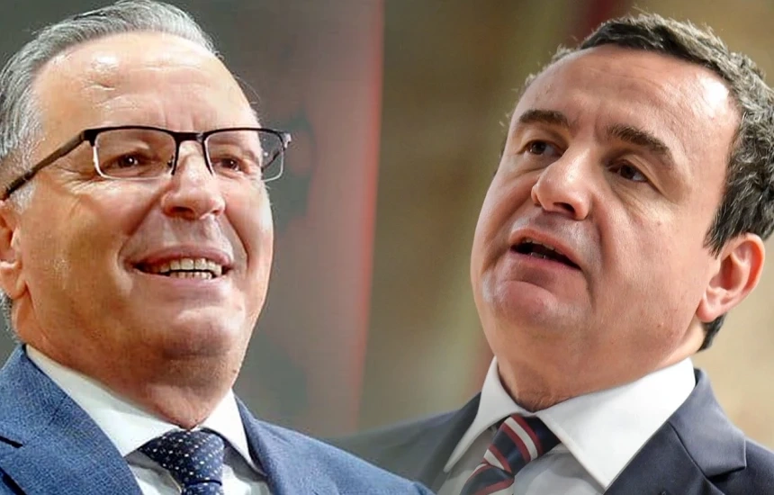 Albin Kurti dhe Bedri Hamza