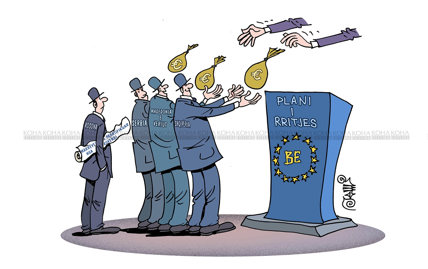 Fondet e BE-së dhe Kosova e vetëbllokuar