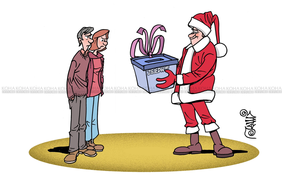 Karikatura e ditës - "Gëzuar" Zgjedhjet!