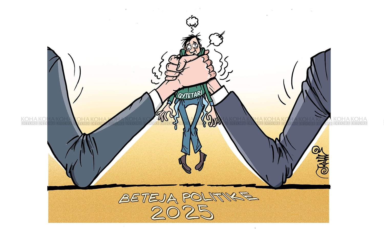 Betejat e partive dhe qytetari