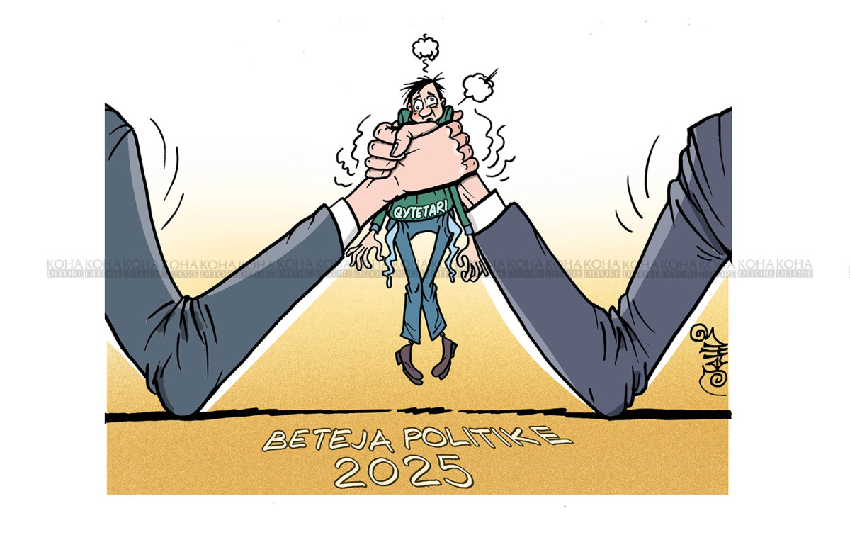 Karikatura e ditës   Betejat e partive dhe qytetari