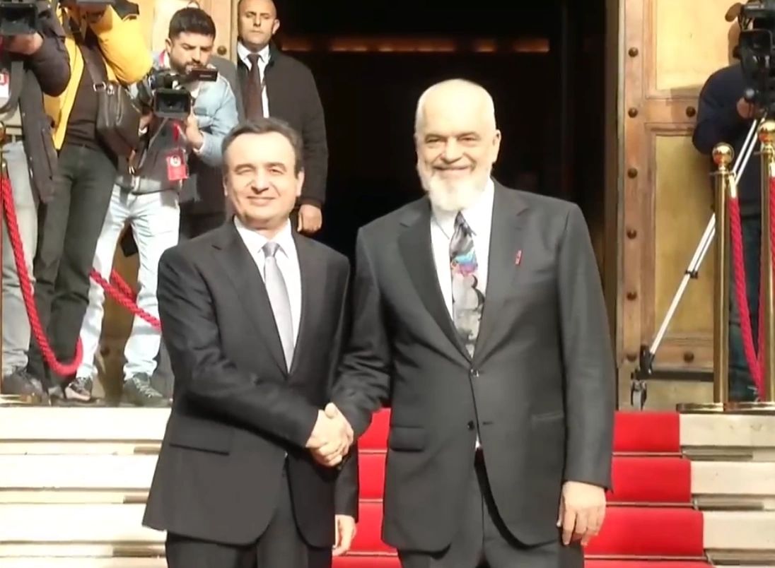 Albin Kurti dhe Edi Rama