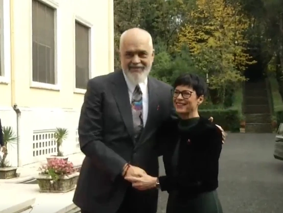 Edi Rama dhe Marta Kos