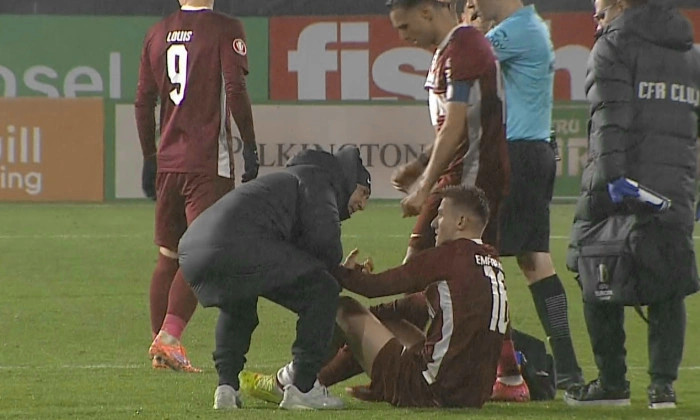 Lindon Emërllahu lëndon nyjën e këmbës së majtë