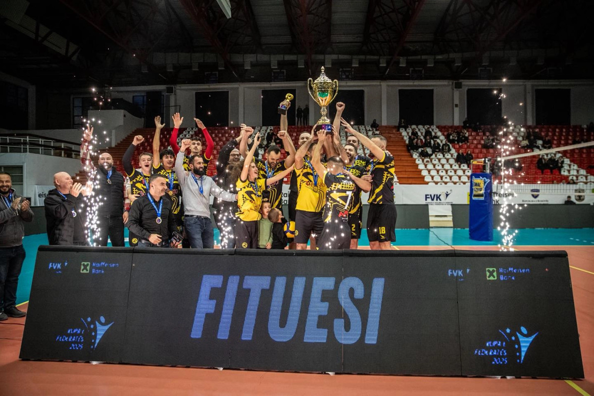 Peja  fituese e Kupës së Federatës në volejboll