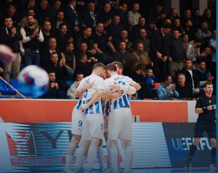 Prishtina 01 barazon në Champions