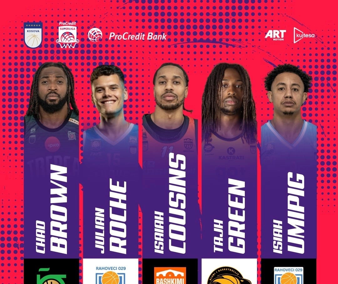  Pesëshja   dëshmi e inferioritet të basketbollistëve të vendit në Superligë